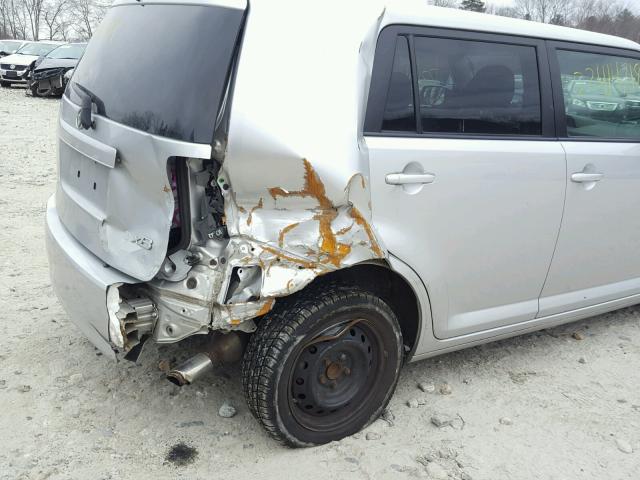 JTLZE4FE6CJ000235 - 2012 TOYOTA SCION XB SILVER photo 9