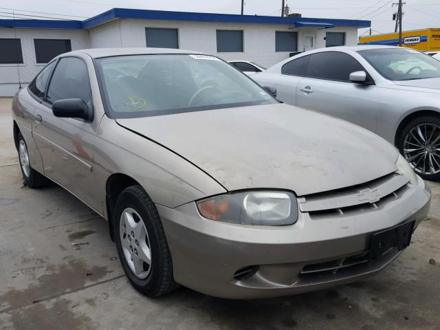 1G1JC12F857202966 - 2005 CHEVROLET CAVALIER TAN photo 1