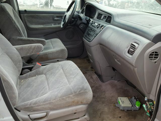 2HKRL18612H518427 - 2002 HONDA ODYSSEY EX SILVER photo 5