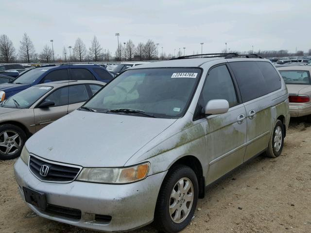 2HKRL18612H518427 - 2002 HONDA ODYSSEY EX SILVER photo 9