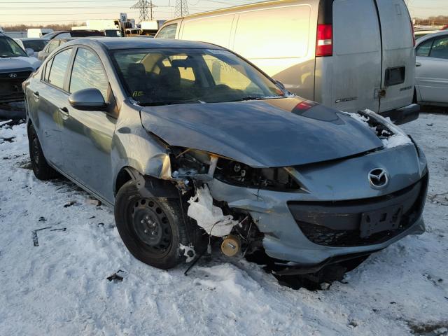 JM1BL1TF7D1777149 - 2013 MAZDA 3 I BLUE photo 1