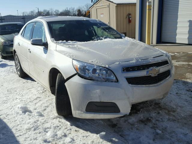 1G11D5SR7DF153147 - 2013 CHEVROLET MALIBU 1LT WHITE photo 1