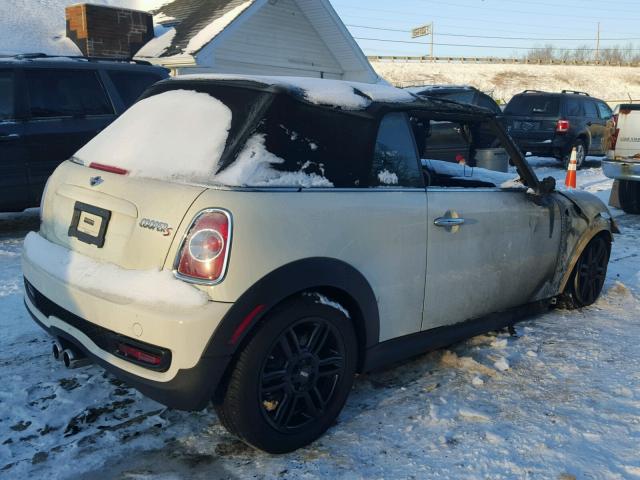 WMWZP3C52DT297382 - 2013 MINI COOPER S WHITE photo 4