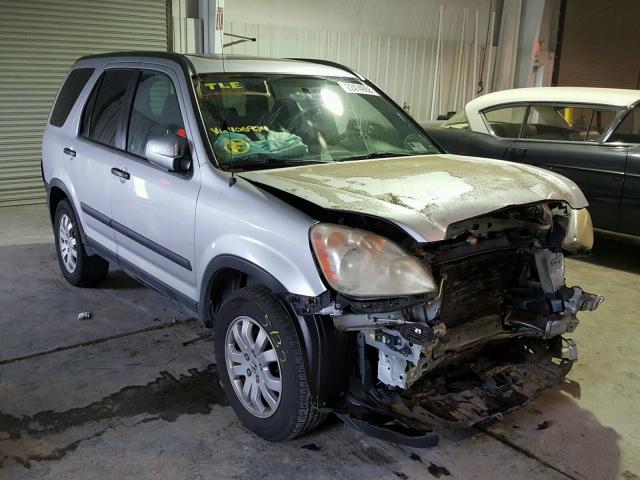 SHSRD78856U406924 - 2006 HONDA CR-V EX SILVER photo 1