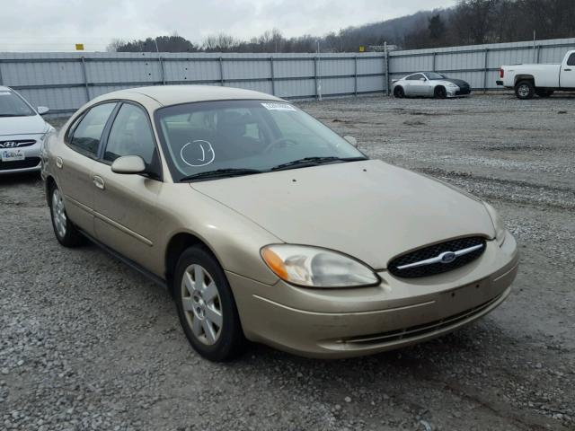 1FAFP53UXYG112170 - 2000 FORD TAURUS SE GOLD photo 1