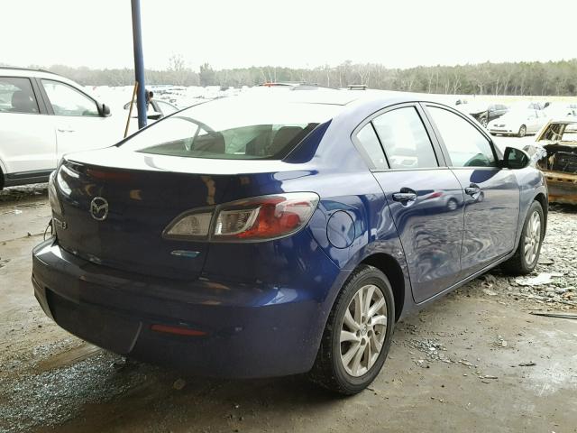 JM1BL1V7XC1574387 - 2012 MAZDA 3 I BLUE photo 4