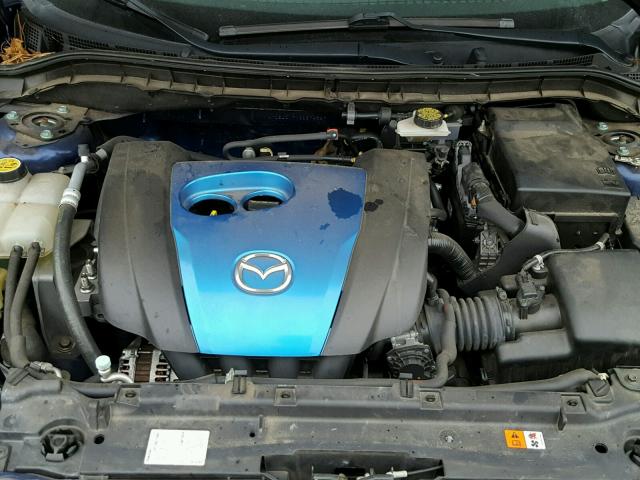 JM1BL1V7XC1574387 - 2012 MAZDA 3 I BLUE photo 7