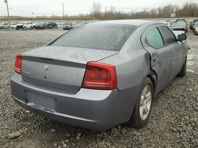 2B3KA43R17H779178 - 2007 DODGE CHARGER SE GRAY photo 4