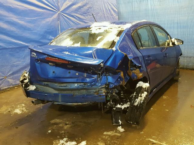 3N1AB6APXCL659470 - 2012 NISSAN SENTRA 2.0 BLUE photo 4