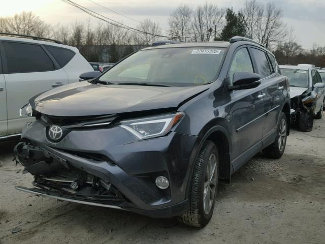 JTMDFREV1HD214881 - 2017 TOYOTA RAV4 LIMIT GRAY photo 2