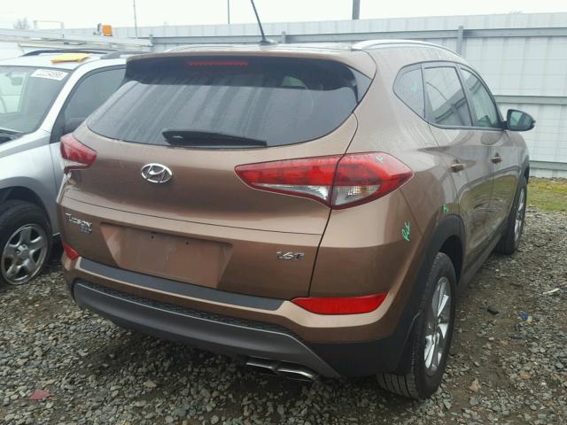 KM8J33A2XGU229894 - 2016 HYUNDAI TUCSON LIM BROWN photo 4