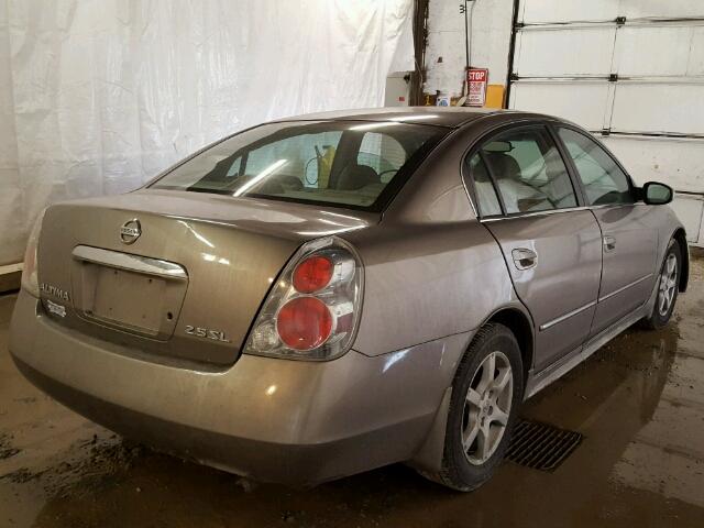 1N4AL11D55N484203 - 2005 NISSAN ALTIMA S 金色 照片 4