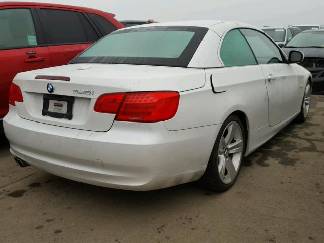 WBADW7C56BE544988 - 2011 BMW 328 I SULE WHITE photo 4