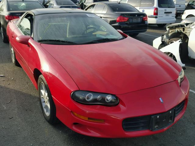 2G1FP22KXY2164164 - 2000 CHEVROLET CAMARO RED photo 1