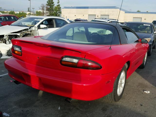 2G1FP22KXY2164164 - 2000 CHEVROLET CAMARO RED photo 4