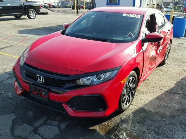 SHHFK7H27HU419025 - 2017 HONDA CIVIC LX RED photo 2