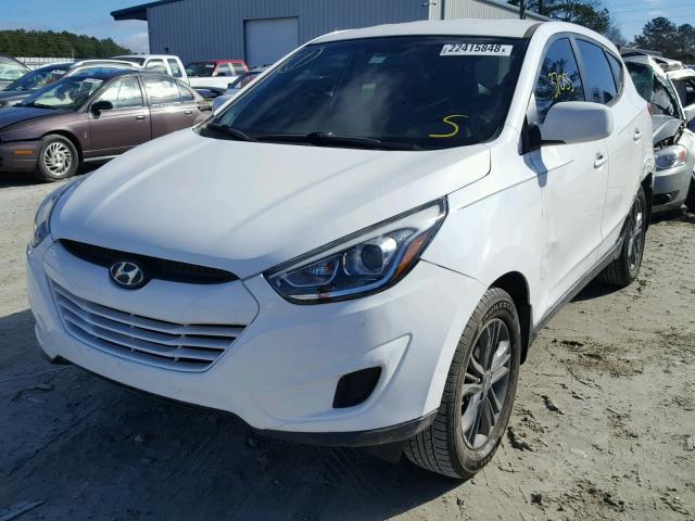 KM8JT3AF4FU104360 - 2015 HYUNDAI TUCSON GLS WHITE photo 2