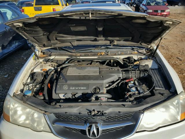 19UUA56682A037223 - 2002 ACURA 3.2TL WHITE photo 7