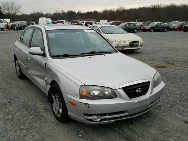 KMHDN46D46U337353 - 2006 HYUNDAI ELANTRA GL SILVER photo 1