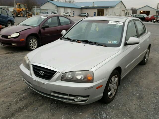 KMHDN46D46U337353 - 2006 HYUNDAI ELANTRA GL SILVER photo 2