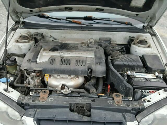 KMHDN46D46U337353 - 2006 HYUNDAI ELANTRA GL SILVER photo 7