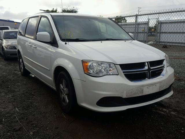 2C4RDGCG5CR280554 - 2012 DODGE GRAND CARA WHITE photo 1