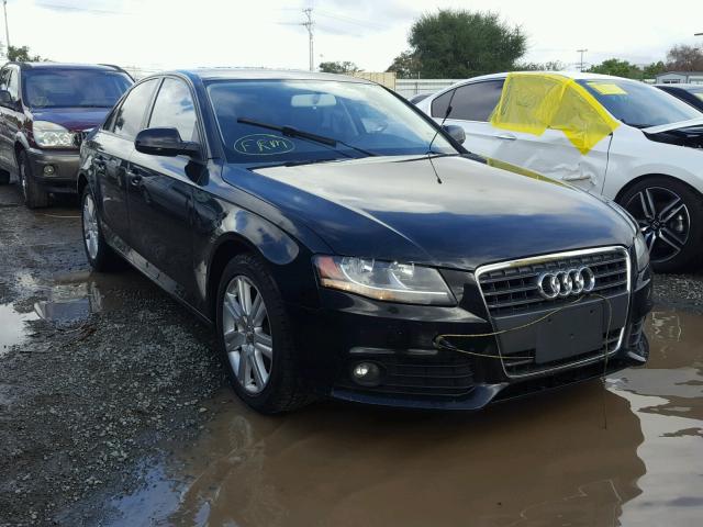 WAUAFAFL3BN045897 - 2011 AUDI A4 PREMIUM BLACK photo 1