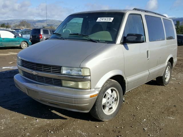 1GNDM19X13B124953 - 2003 CHEVROLET ASTRO TAN photo 2