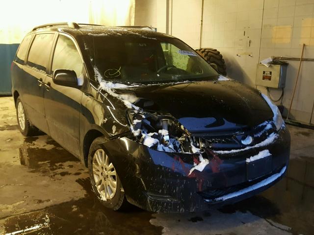 5TDYK4CC5AS332184 - 2010 TOYOTA SIENNA XLE BLACK photo 1