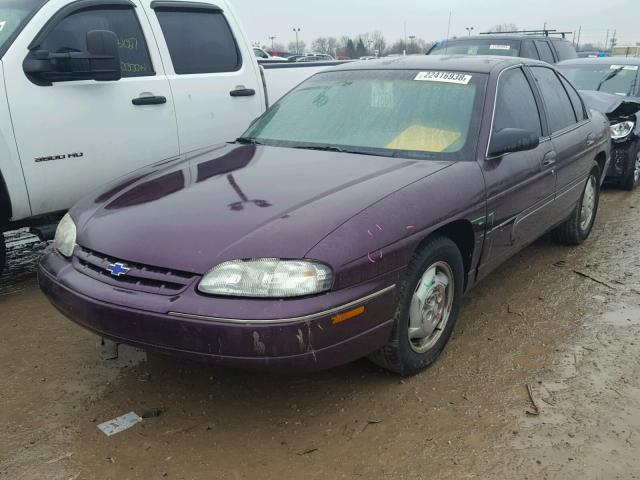 2G1WL52M6W1123676 - 1998 CHEVROLET LUMINA BAS PURPLE photo 2