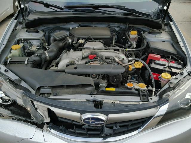 JF1GE60669H506606 - 2009 SUBARU IMPREZA 2. SILVER photo 7