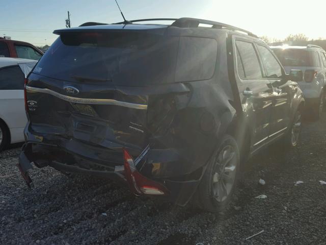 1FM5K7D82DGC76987 - 2013 FORD EXPLORER X BLUE photo 4