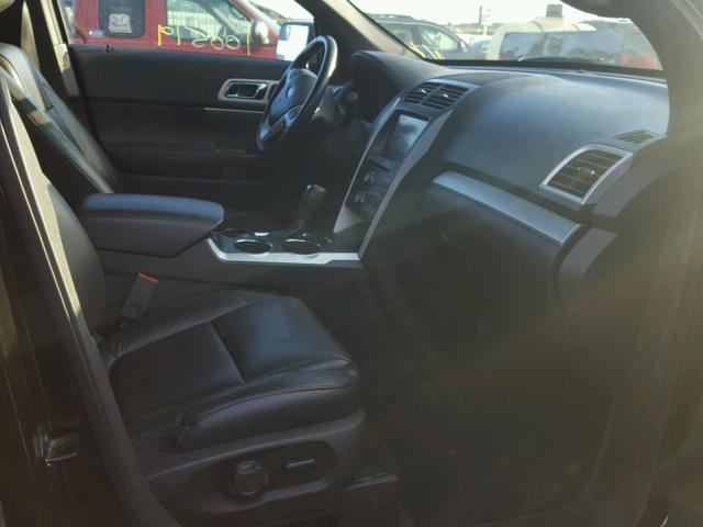 1FM5K7D82DGC76987 - 2013 FORD EXPLORER X BLUE photo 5