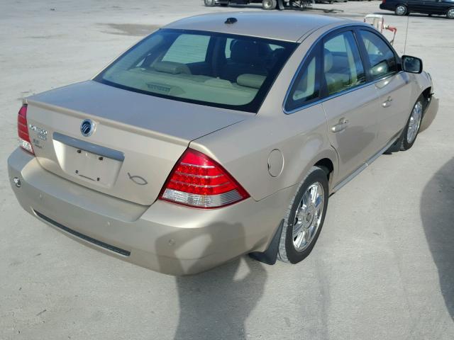 1MEHM42117G613491 - 2007 MERCURY MONTEGO PR 金色 照片 4