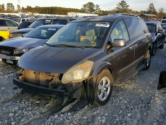 5N1BV28UX7N106705 - 2007 NISSAN QUEST S GRAY photo 2