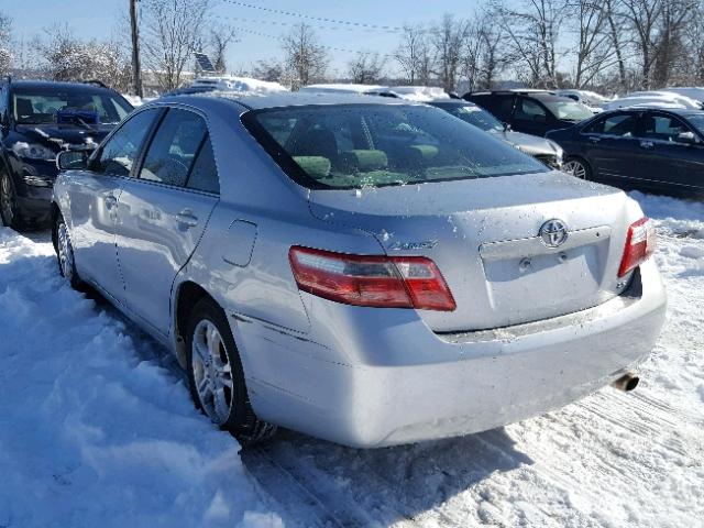 4T1BE46K87U608373 - 2007 TOYOTA CAMRY NEW SILVER photo 3