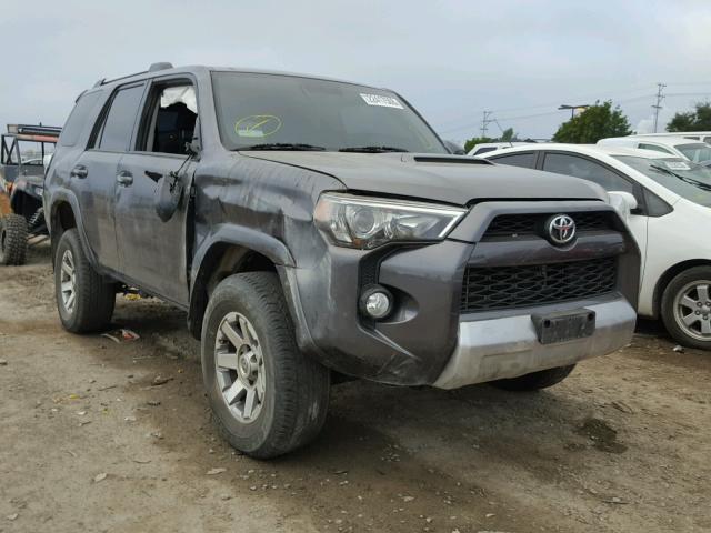 JTEBU5JR7F5243898 - 2015 TOYOTA 4RUNNER SR CHARCOAL photo 1