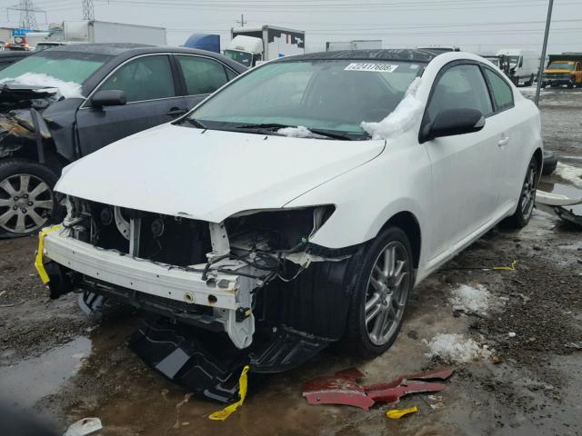 JTKDE167190290638 - 2009 TOYOTA SCION TC WHITE photo 2