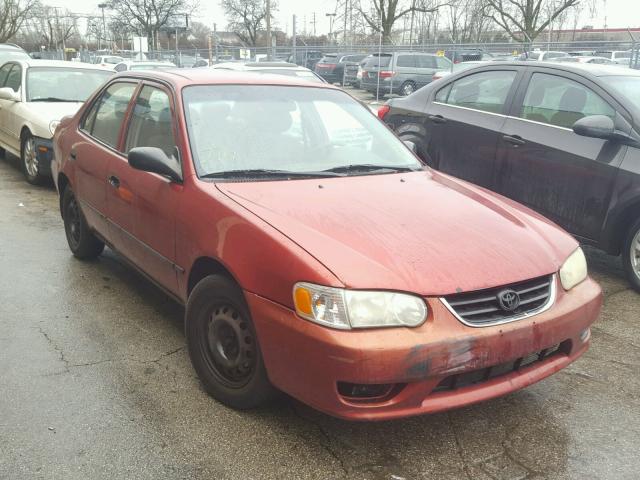 1NXBR12E62Z631680 - 2002 TOYOTA COROLLA CE RED photo 1