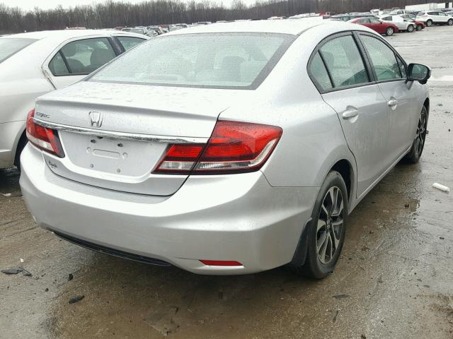 2HGFB2F8XEH542773 - 2014 HONDA CIVIC EX SILVER photo 4