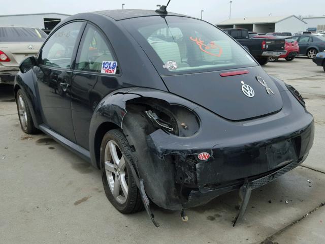 3VWRG3AG5AM012916 - 2010 VOLKSWAGEN NEW BEETLE 黑色 照片 3