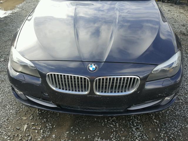 WBAFR9C59BC270483 - 2011 BMW 550 I BLACK photo 7