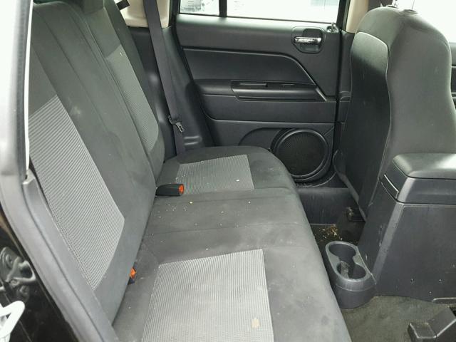 1C4NJDBB1GD714277 - 2016 JEEP COMPASS SP BLACK photo 6