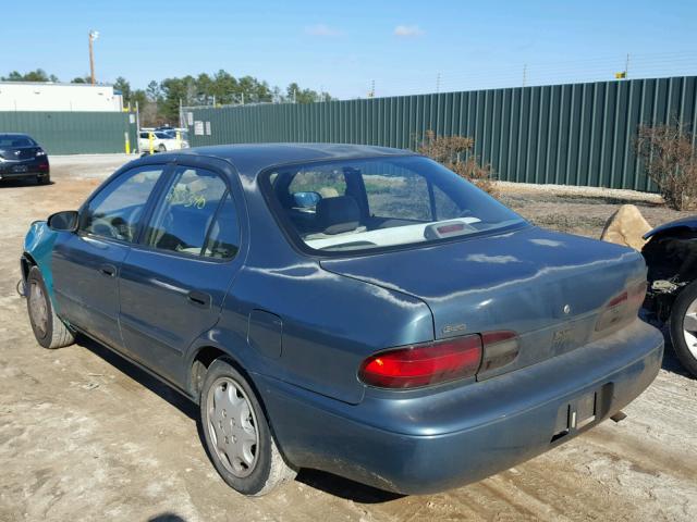 1Y1SK5264SZ073478 - 1995 GEO PRIZM BASE GREEN photo 3