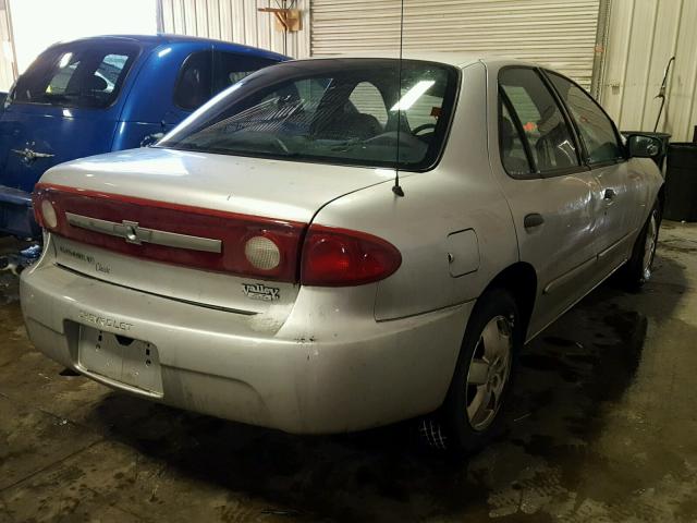 1G1JF52F337296069 - 2003 CHEVROLET CAVALIER L SILVER photo 4