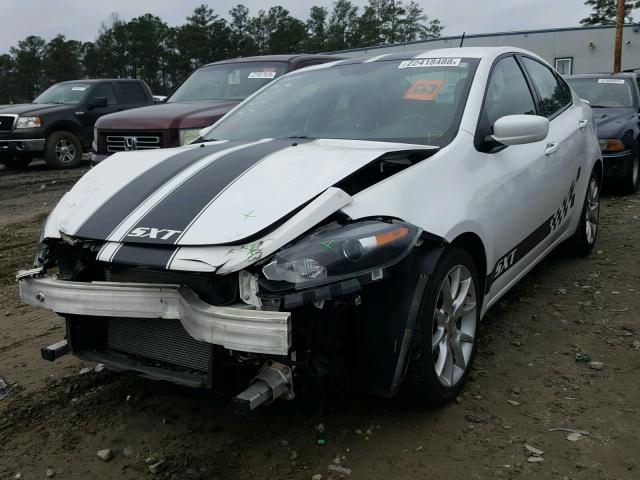 1C3CDFBA3DD292918 - 2013 DODGE DART SXT WHITE photo 2