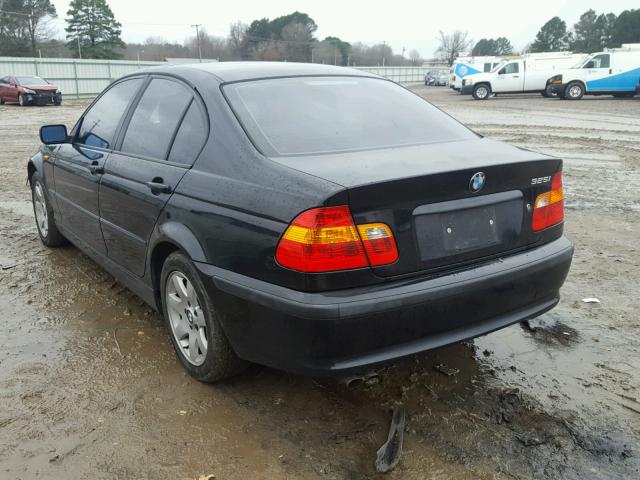 WBAEV33444KR31616 - 2004 BMW 325 I BLACK photo 3