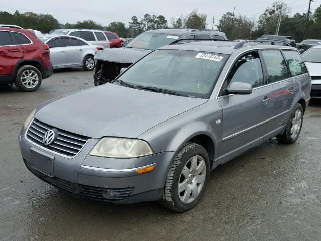 WVWWH63B73E077099 - 2003 VOLKSWAGEN PASSAT GLX SILVER photo 2