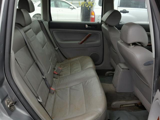 WVWWH63B73E077099 - 2003 VOLKSWAGEN PASSAT GLX SILVER photo 6