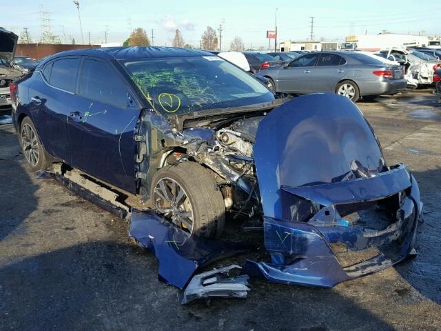 1N4AA6AP7GC416688 - 2016 NISSAN MAXIMA 3.5 BLUE photo 1